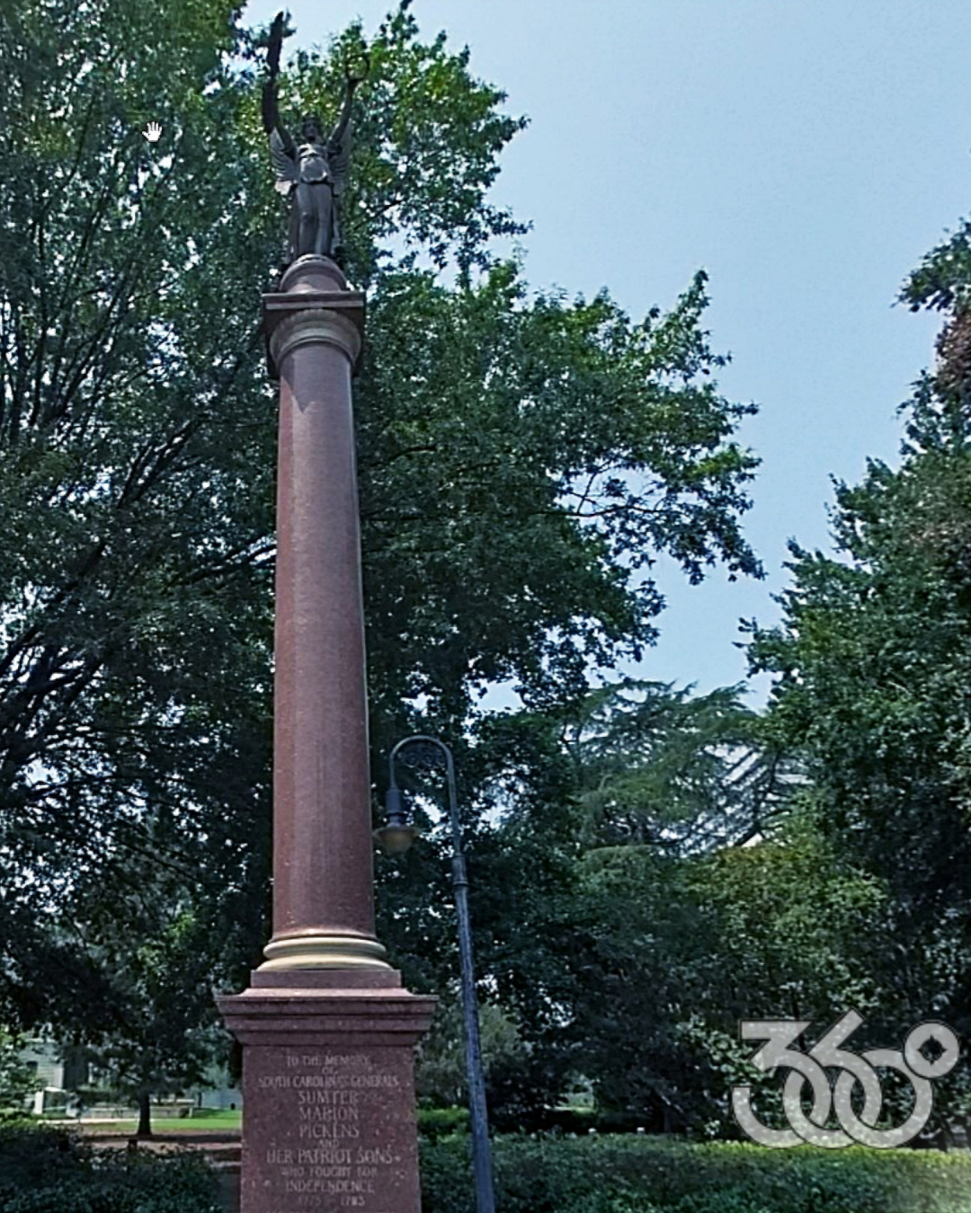 South Carolina statehouse Revolutionary War Generals monument