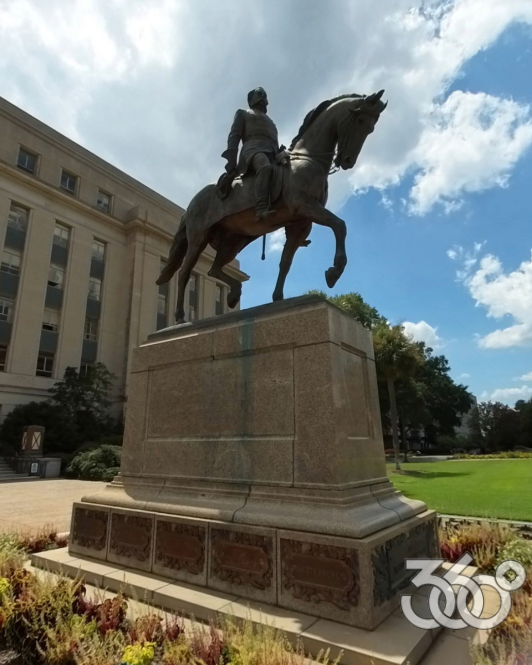 General Wade Hampton III monument at the south Carolina state house